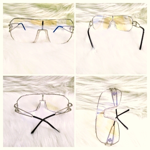 Kentarsha's Boutique Accessories - (NEW)! Cute! Clear, Oversized, Sunglasses! :-)
